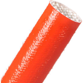 Fireflex Silicone Coated Fiberglass Sleeve 2" Dia., 50', Red