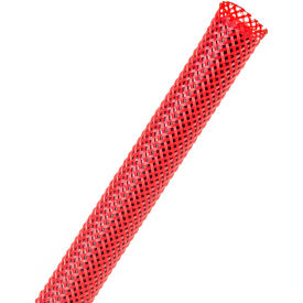3/8" Flexo PET General Purpose Sleeving Dia., 500', Red