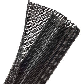 Flexo F6 Split Wrappable Sleeve 2" Dia., 50', Black
