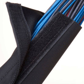 Durawrap 1050 Ballistic Nylon wrap with Velcro Closure 3.50" Dia., 150', Black