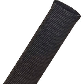 Duraflex Woven High Abrasion Sleeve 1.25" Dia., 50', Black