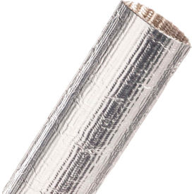 Thermashield Aluminized Fiberglass Tube 1.50" Dia., 250' Silver