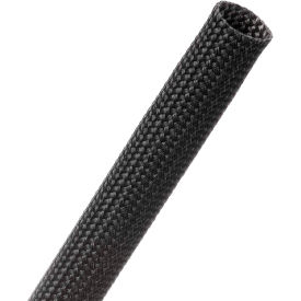 Insultherm Resin Coated Fiberglass Sleeve .63" Dia., 200', Black