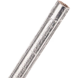 Aluminized Fiberglass Tube .50" Dia., 250', Silver