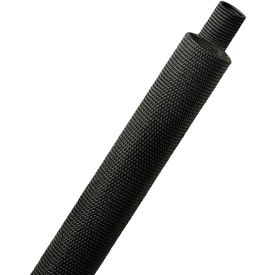2:1 Fabric Heat Shrink .48" Diameter Dia., 25', Black