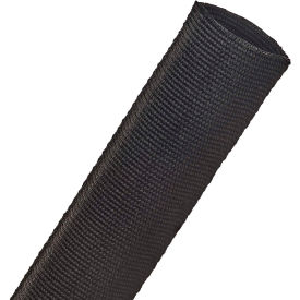 Duraflex Woven High Abrasion Sleeve 1.34" Dia., 100', Black