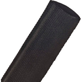 Duraflex Woven High Abrasion Sleeve 1.59" Dia., 100', Black