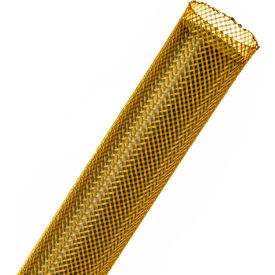 1" Flexo PET General Purpose Sleeving Dia., 250', Yellow