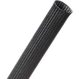 Insultherm Resin Coated Fiberglass Sleeve .88" Dia., 50', Black