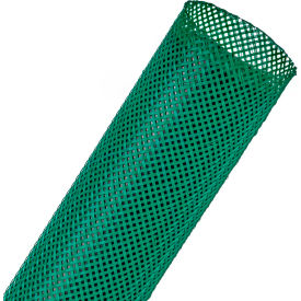 1-1/2" Flexo PET General Purpose Sleeving, Dia. 1.5", Length 200', Color Green