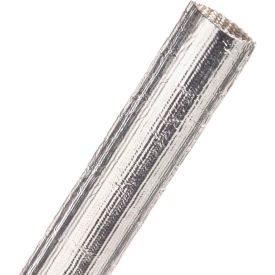 Aluminized Fiberglass Tube 1" Dia., 100', Silver