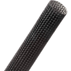 Insultherm Resin Coated Fiberglass Sleeve 1" Dia., 25', Black