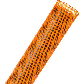 1" Flexo PET General Purpose Sleeving Dia., 65', Orange