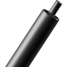 3:1 Dual Wall Adhesive Heat Shrink, 1" Diameter, 4 Feet, Black