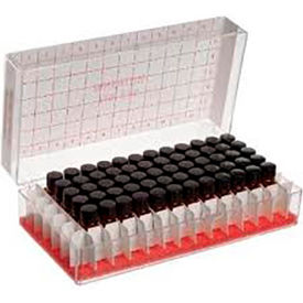 2ML Amber Vials File, 8-425, PTFE /Rubber Lined Caps, Case of 60