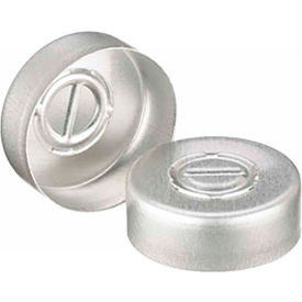 20mm Crimp Seal, Center Tear-Out, Aluminum, Unlined, Case of 1000