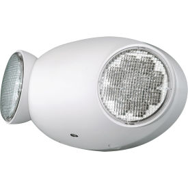 Compass LED Emergency Light, Dual-Head, Self-Diagnostic