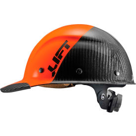 DAX Carbon Fiber Cap Brim 50-50, Orange/Black