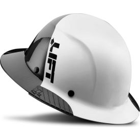 DAX Carbon Fiber Full Brim 50-50, White/Black