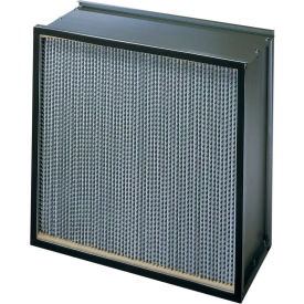 Replacement HEPA Filter, 99.97% Efficiency, 24"W x 24"D x 11-1/2"H