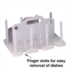72mm Contact Plate Rack, 60 Places, Plastic