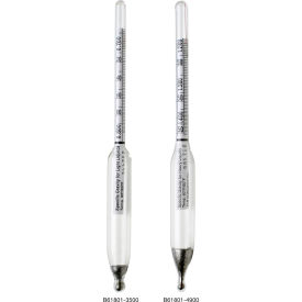 1.000/1.600 Specific Gravity Hydrometer for Liquids Heavier Than Water