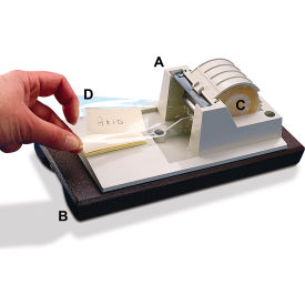 ABS Plastic Tape Dispenser for Protective Labeling System, 8 1/8 x 4 5/8 x 2 3/8"