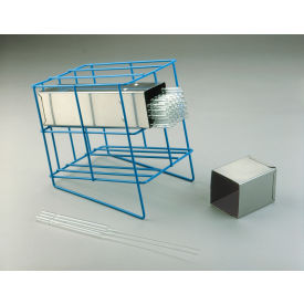 Poxygrid Pasteur Pipette Can Rack, 4 Places, 7 1/2 x 5 1/2 x 7"