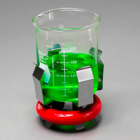 0.75lb Weighted Beaker/Flask Holder with Vikem Vinyl Coating, For 250ml Beakers