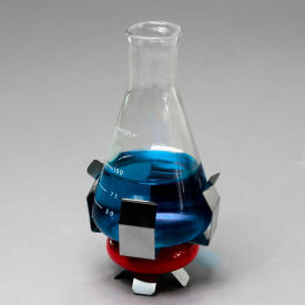0.46lb Weighted Beaker/Flask Holder with Vikem Vinyl Coating, For 100ml Beakers
