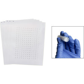 Cryogenic Storage Label Sheets, 9.5mm Dots for 0.5-1.5ml Tubes, White (3840 labels)