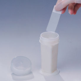 Coplin Staining Jar, 10 Slide Capacity, 5.3cm Diameter Opening, Plastic