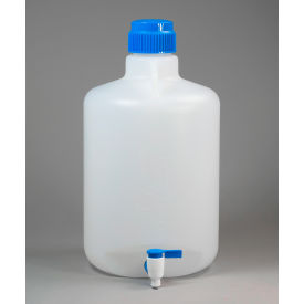 Autoclavable Polypropylene Carboy with Spigot, 20 Liters (5.3 Gallons)