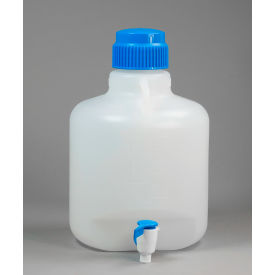 Autoclavable Polypropylene Carboy with Spigot, 10 Liters (2.6 Gallons)