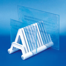 Electrophoresis Gel Plate Rack, Plastic, 8 x 15 x 9"
