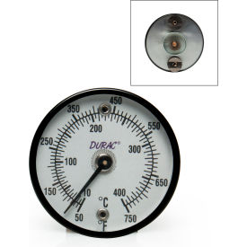 Surface Temperature Thermometer, 10/400C (50/750F), 50mm (2") Dial