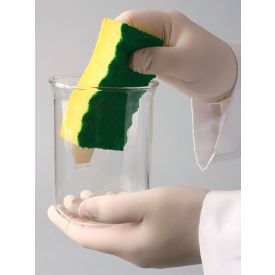 Cleanware Polyurethane Glassware Scrubbing Sponge, 4 1/4 x 2 1/2 x 1" 2PK