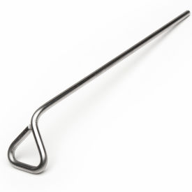 Bacterial Cell Spreader for 9cm Plates, Stainless Steel, 1.0" Wide Spreading Bar