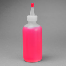 Dispensing/Drop 185ml (6oz) Polyethylene Bottles, 24mm Closure 12Pk