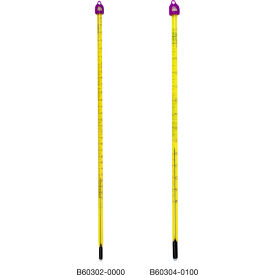 General Purpose Liquid-In-Glass Thermometer, -20 to 150C, 76mm Immersion