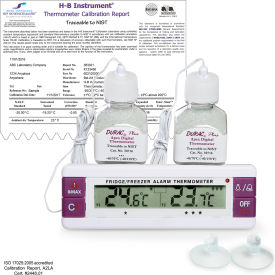 Frio Temp Calibrated Dual Zone Electronic Verification Thermometer, -40/70C (-40/158F)