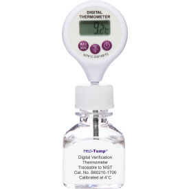 H-B Calibrated Electronic Verification Lollipop STEM Thermometer 0/70C, 4C Refrigerator Calibration