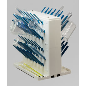 Lab-Aire II Double-Sided Non-Electric Benchtop Glassware Dryer, 2 Tier, 14.75 x 10 x 15.4"