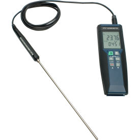 High Temp Precision RTD Electronic Thermometer, -100 to 400C, Individual Calibration Report