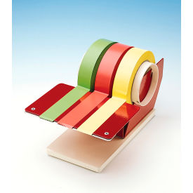 Multi-Roll Tape Dispenser, 10/ x 6 x 4 3/8", 4" x 6" Writing Surface