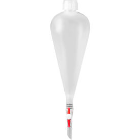 Polypropylene 250ml Squibb Pear-Shaped Separatory Funnel