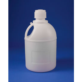 Polyethylene Carboy with Handle and Screw Cap, 20 Liters (5 Gallons), 83mm Closure