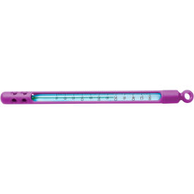 Liquid-In-Glass Thermometer, -5 to 50C, Plastic Case