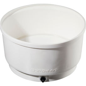 Polyethylene Buchner Table-Top Funnel with Coarse Porosity Removable Plate, 18" I.D., 11.5"H