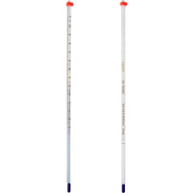 Ultra Low Liquid-In-Glass Thermometer, -200 to 30C, Total Immersion